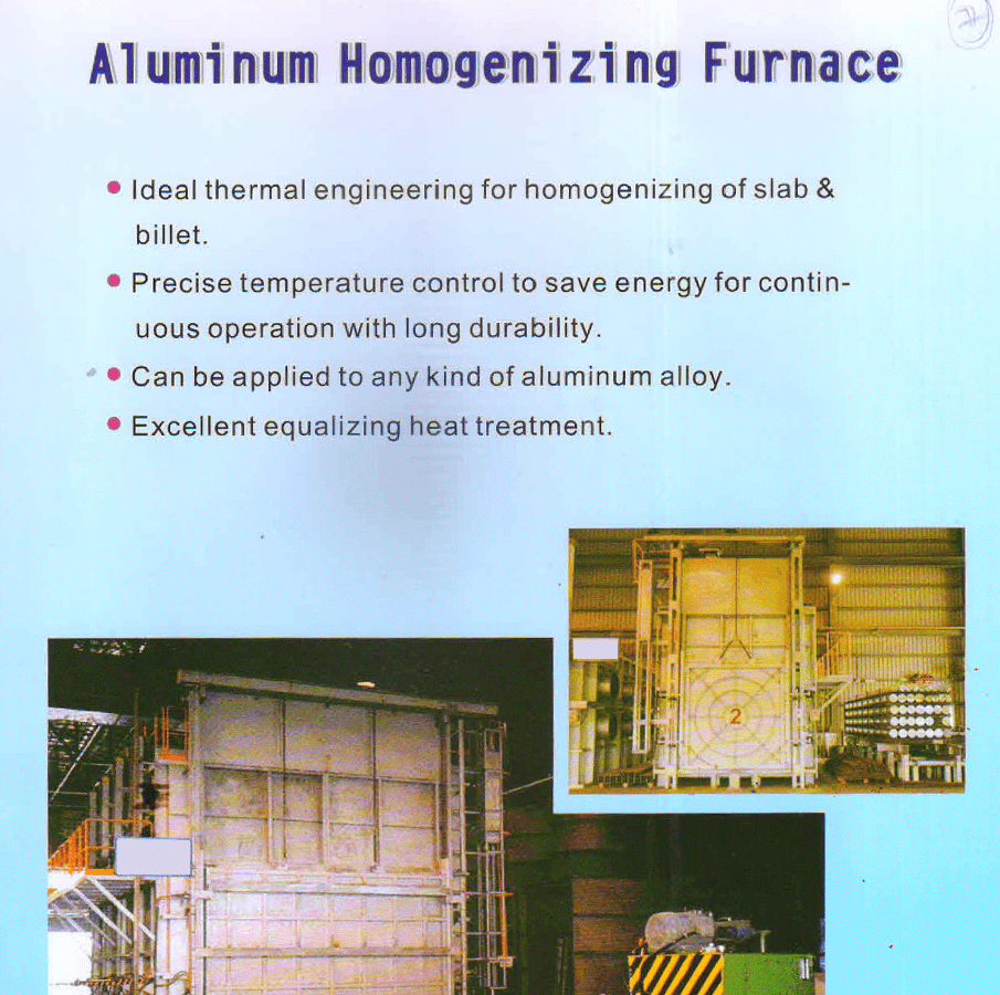 Aluminum Homogenizing Furnace